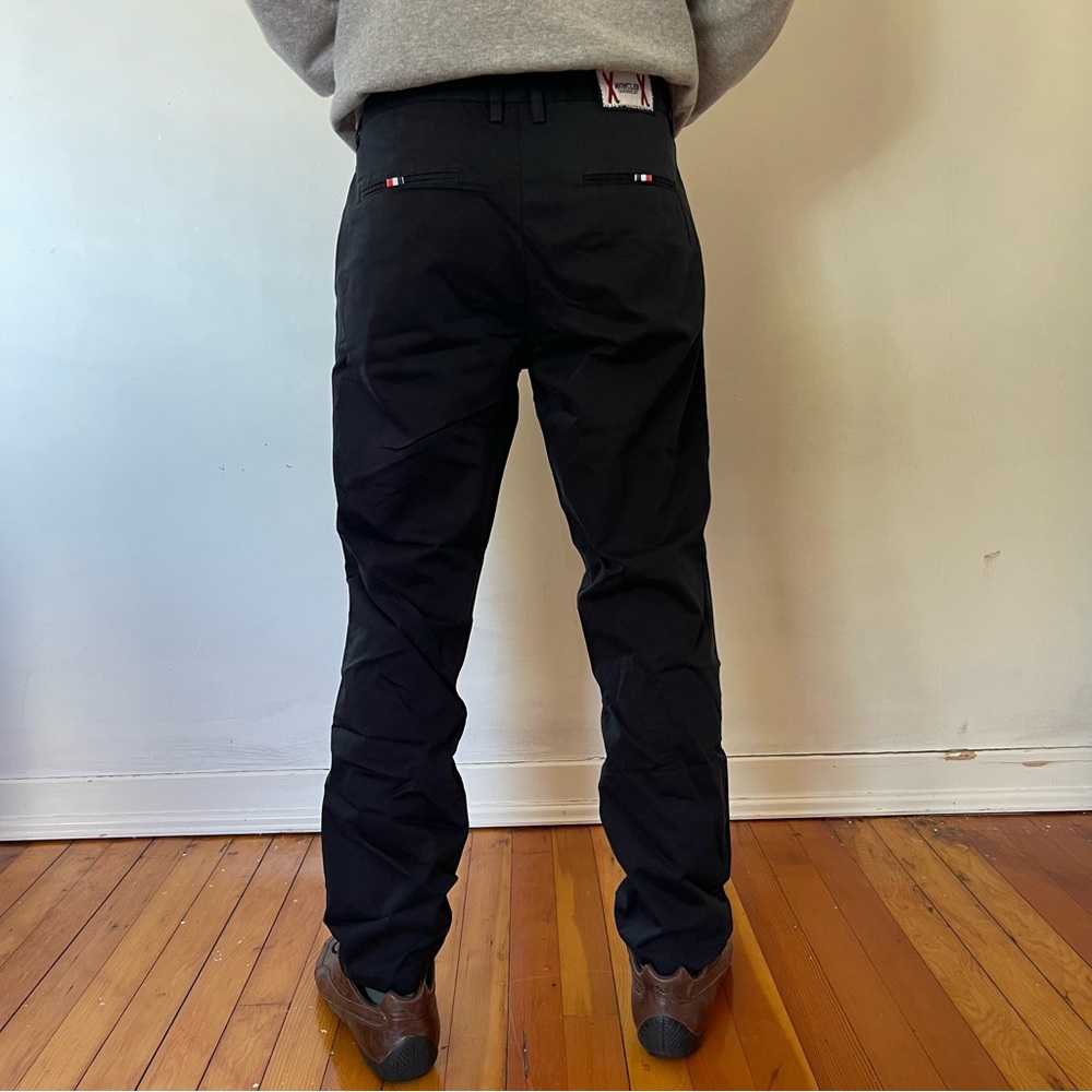 Moncler Gamme Bleu Black Slim Chinos - Picture 4 of 10